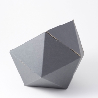Corbeille de rangement - Gris
